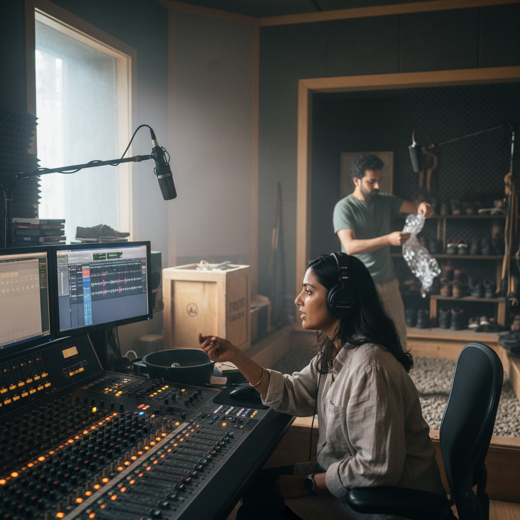 Audio creative needed for sound design and Foley work